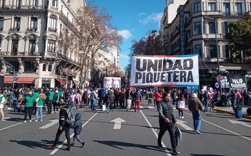 Unidad Piquetera (foto La Izquierda Diario)