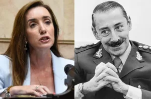 Victoria Villarruel / Jorge Rafael Videla petes